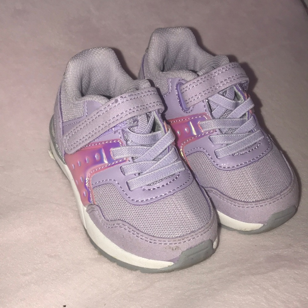 Cat & Jack size 6 toddler purple sneakers